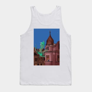 Dragon flying by Tank Top